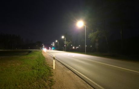 LED laternas risinājums ceļu apgaismojumam