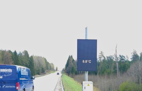 Temparatūras ceļa zīme