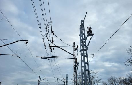 Dzelzceļa infrastruktūras izbūve ar kontaktlīniju un SCB